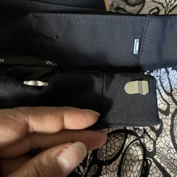 worthington women pants size 4 color black brown - Picture 10 of 15